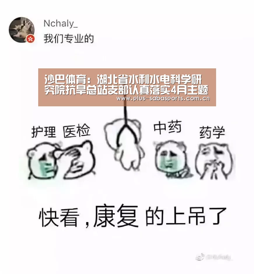 沙巴体育：湖北省水利水电科学研究院抗旱总站支部认真落实4月主题党日活动
