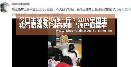 今日生猪多少钱一斤?2019全国生猪行情涨跌分析预测‘沙巴体育平台’(图1) 沙巴体育平台