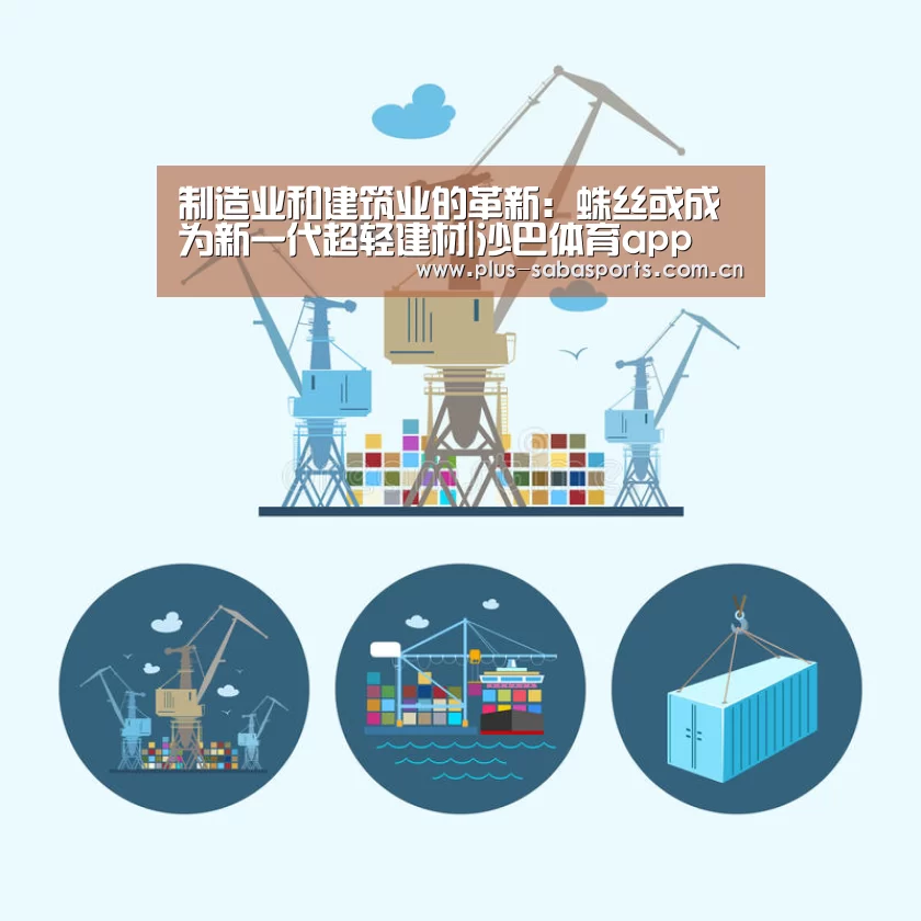 制造业和建筑业的革新:蛛丝或成为新一代超轻建材|沙巴体育app(图2) 沙巴体育